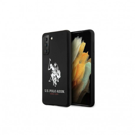 US Polo USHCS21MSLHRBK S21+ G996 czarny/black Silicone Logo