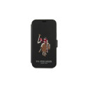 US Polo USFLBKP12MPUGFLBK iPhone 12/12 Pro 6,1" czarny/black book Polo Embroidery Collection US Polo USFLBKP12MPUGFLBK iPhone 12/12 Pro 6,1" czarny/black book Polo Embroidery Collection