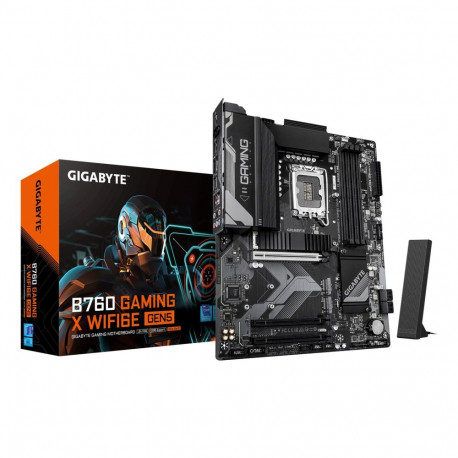 GIGABYTE B760 GAMING X WIFI6E GEN5 emaplaat – toetab 14. põlvkonna Intel Core protsessoreid, 8+1+1 f