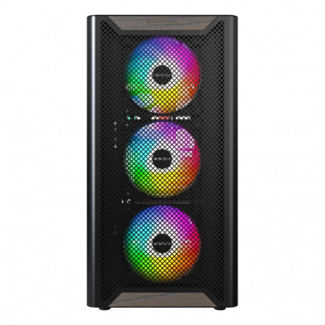 Wooden PC Case Montech XR, Midi-Tower, ATX, ARGB