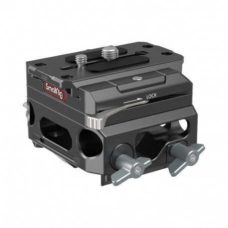 SmallRig 3067 Baseplate Lightweight with Dual 15mm Rod Clamp