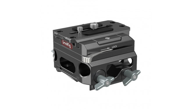 SmallRig 3067 Baseplate Lightweight with Dual 15mm Rod Clamp