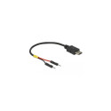 DeLOCK 85418 USB cable 0.1 m USB C Black