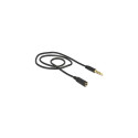 DeLOCK 84716 audio cable 0.5 m 3.5mm Black