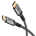 Goobay 65270 DisplayPort cable 3 m HDMI Grey