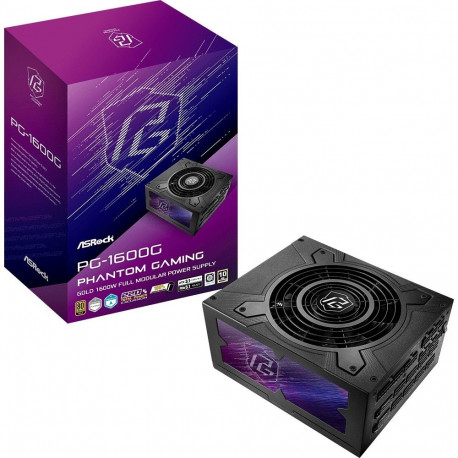 "1600W ASRock Phantom Gaming PG-1600G 1600W ATX 80+ Gold black retail"