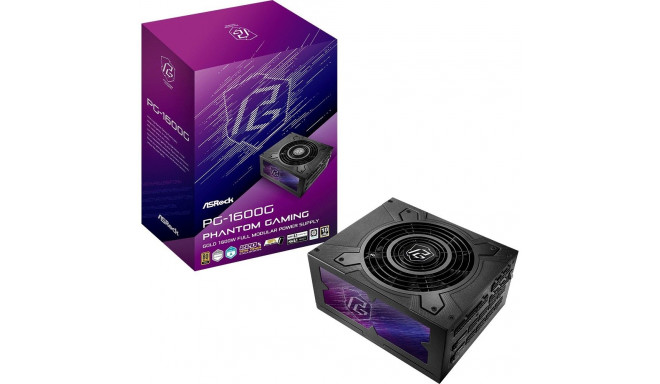 "1600W ASRock Phantom Gaming PG-1600G 1600W ATX 80+ Gold black retail"