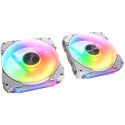 "120mm COUGAR Gehäuse Lüfter Apolar 120 ARGB, Weiß, 3er-Pack"
