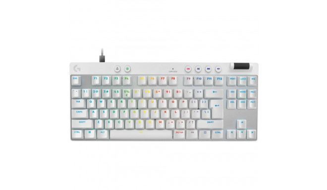 "Logitech PRO X TKL RAPID White (US)"