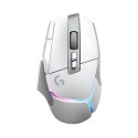 "LOGITECH G G502 X PLUS Mouse optical wireless 2.4 GHz USB LOGITECH LIGHTSPEED receiver white"