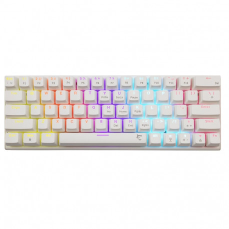 White Shark GK-002211V2  Wakizashi 2 White US Red Switches