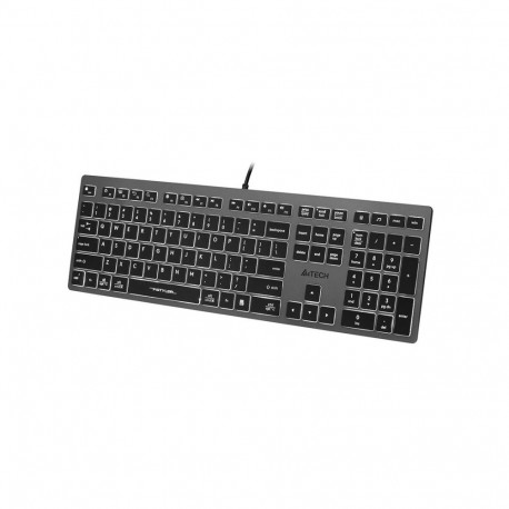 A4Tech 47125 FSTYLER FX60H, GreyBlack With White Backlit