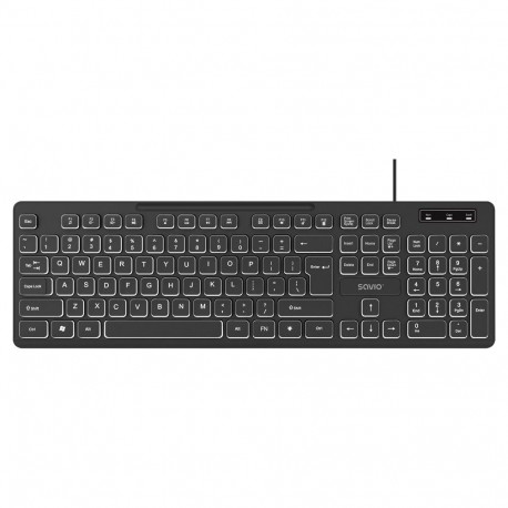 SAVIO KB-05 juhtmega klaviatuur