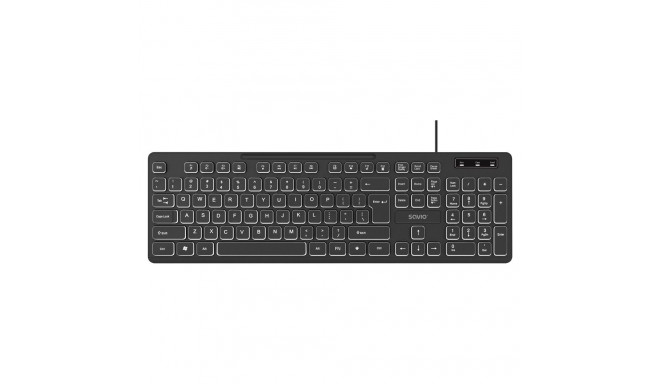 SAVIO KB-05 juhtmega klaviatuur