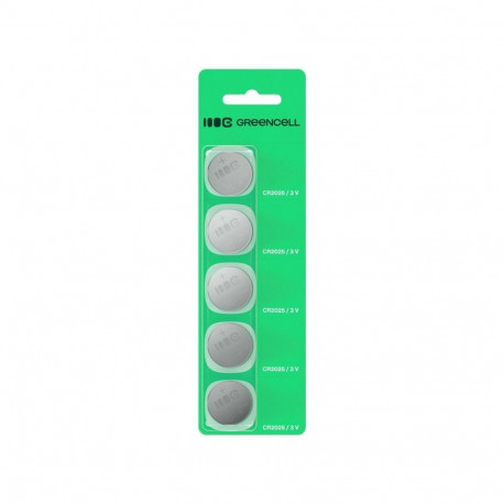 Button battery 5x CR2025