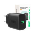 USB wall cha rger 30W 1x USB-C BLACK