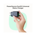 USB wall cha rger 30W 1x USB-C BLACK