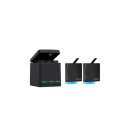 Telesin Box three-channel charger for GoPro Hero 5/6/7/8 + 2 batteries (GP-BNC-801) Telesin Box three-channel charger for GoPro Hero 5/6/7/8 + 2 batteries (GP-BNC-801)
