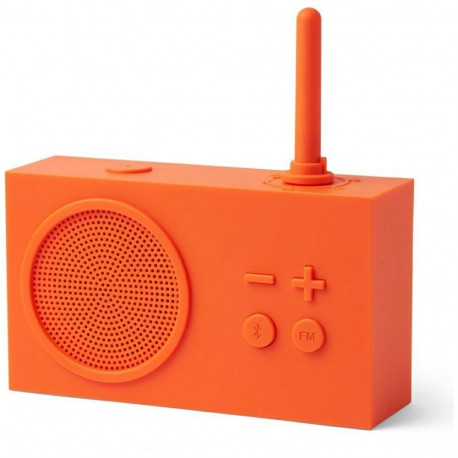 Radio Bluetooth Lexon Tykho 3 FM pomarańczowy