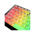 Glorious Glorious Polychroma V2 klahvikatted, ANSI paigutus (US), polükarbonaat, UV-trükk – läbipais