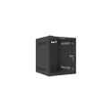 Lanberg riputatav seinakapp 10" 6U 280x310 must klaasustega