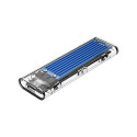 Orico M.2 SSD korpus, NVME, USB-C 3.1 Gen.2, 10Gbps (sinine)