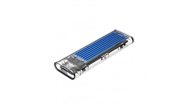 Orico M.2 SSD korpus, NVME, USB-C 3.1 Gen.2, 10Gbps (sinine)