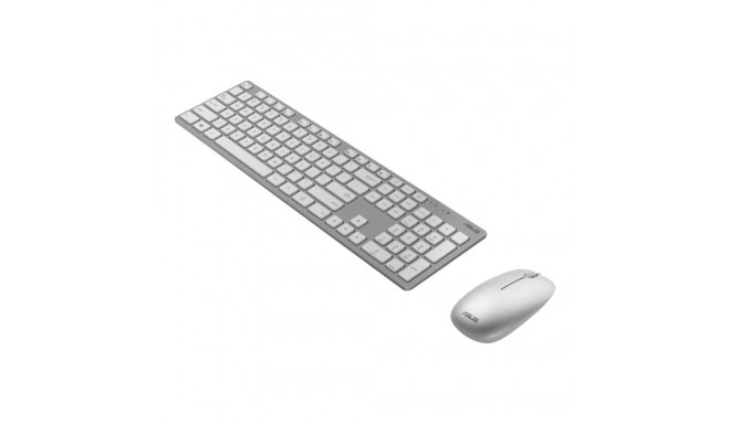Asus W5000 | Keyboard and Mouse Set | Wireless | Russian | White