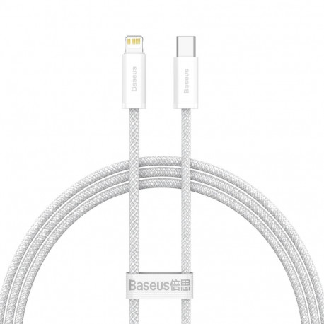Baseus Dynamic USB-C cable for Lightning, 23W, 1m (white)
