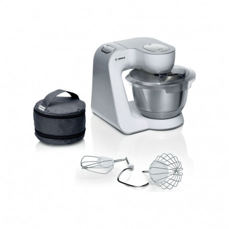 Bosch MUM58200 köögikombain, 1000W, 7 kiirust, 3,9L roostevabast terasest segamiskauss, valge | Bosc