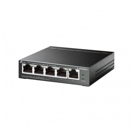 TP-LINK TL-SG1005LP haldamata lauaarvuti lüliti PoE+ portide arv 4 välise toiteallikaga