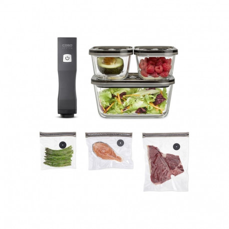 Caso | Vacu OneTouch Vacuum sealer Eco-Set | Black