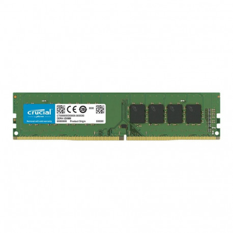 Crucial 16GB DDR4-3200 UDIMM CL22 (8Gbit/16Gbit)