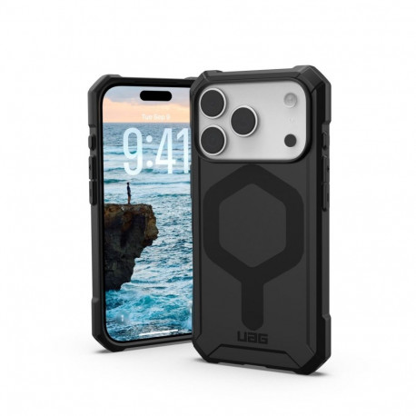 Kaitseümbris Essential Armor, Apple iPhone 17 Pro, must, MagSafe ühilduv, Urban Armor Gear (UAG)