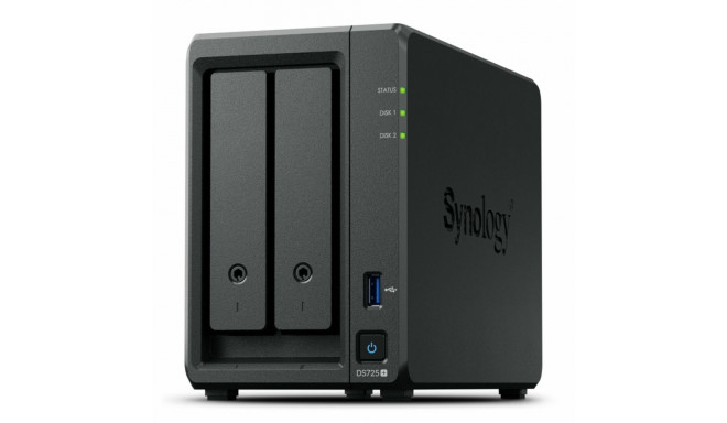 NAS Võrgusalvesti Synology DS725+ Must AMD Ryzen R1600