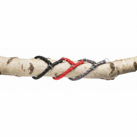 Koerarihm Trixie Must Hõbedane 1 m L/XL