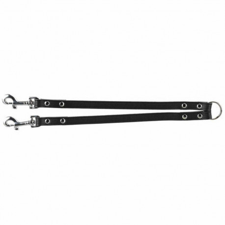 Coupling for 2-dog lead Trixie Black 30 cm XS/S