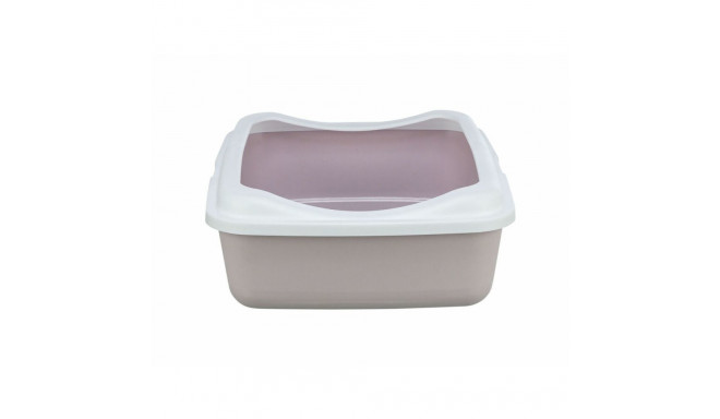 Cat Litter Box Trixie Classic White Lilac Plastic 37 × 15 × 48 cm