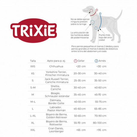 Reguleeritav koera rihm Trixie Premium karri L/XL