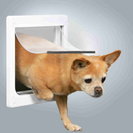 Cat Flap Trixie White Plastic 25 × 29 CM