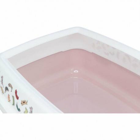 Kassi Liivakass Trixie Delio Valge Lillla Plastmass 38 × 20 × 50 cm