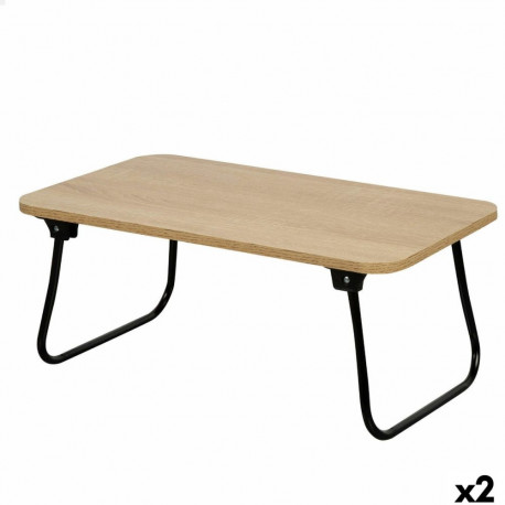 Kokkupandav Kandik Voodisse Max Home Puit Teras Melamiin 53 x 22 x 30 cm 2 Ühikut