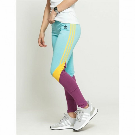 Naiste spordiretuusid Adidas  High-Waisted Akvamariin - 38