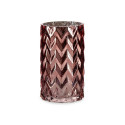 Vase Engraving Ear (of wheat) Pink Crystal 11,3 x 19,5 x 11,3 cm (6 Units) Vase Engraving Ear (of wheat) Pink Crystal 11,3 x 19,5 x 11,3 cm (6 Units)