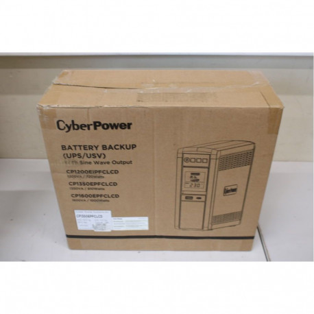 CyberPower SALE OUT. CP1350EPFCLCD Backup UPS Systems UNPACKED, SCRATCHED | | PFC Sinewave UPS Serie