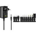 goobay Univerzal power adaptér 230V/3-12V DC, max.power 3,6W 300mA