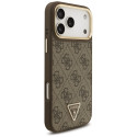 GUESS case for IPHONE 17 Pro Max compatible with MagSafe GUHMP17XP4G4TCSW (PU W/ Triangle Logo & Big