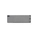Inter-Tech front grille 3U, cover (black)
