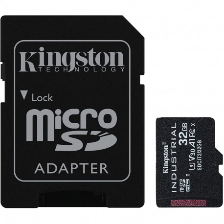 Kingston microSD32GB 45/90 Industrial + Ad SDHC