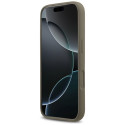 Guess Silicone Big 4G Script Case for iPhone 17 Pro - Brown